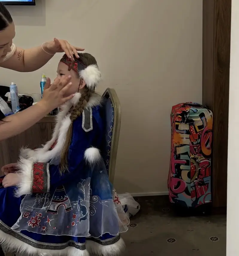 Екатерина Ли готовится к репетиции