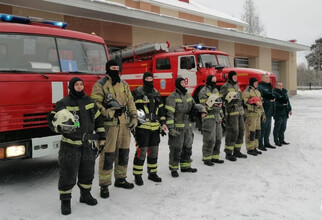 В память о погибшем Рунаре Сафиуллине по всей Югре прозвучали пожарные сирены