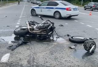 В ХМАО мотоциклист погиб в ДТП с внедорожником