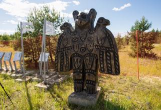 В Сургутском районе на Барсовой горе появятся огромные реплики археологических находок