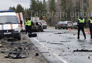 Два человека погибли в лобовом ДТП на объездной в Сургуте