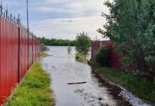 В Нижневартовске из-за паводка затопило дачные участки
