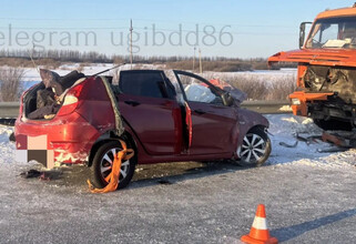 За день до Нового года в жуткой аварии под Сургутом погиб ребенок