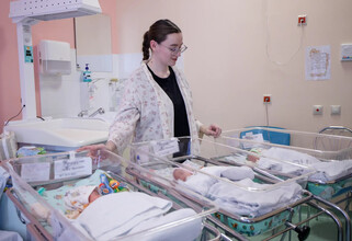 В молодой семье из Сургута родилась тройня