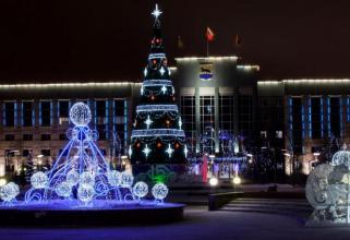 Новогоднее освещение в Сургуте запустят в середине декабря