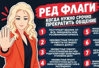 Глава Лиги безопасного интернета рассказала о «ред флагах» при общении с незнакомцами