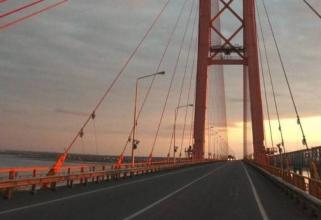 Оранжевый мост через Обь перекроют из-за ремонта