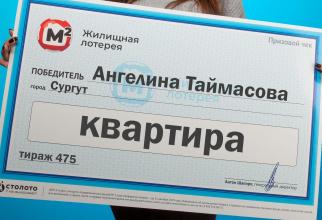 Сургутянка выиграла квартиру в «Жилищную лотерею»
