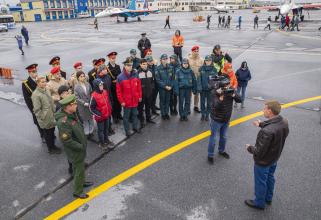 Школьники из Сургута сходили на экскурсию к «Русским витязям» // ФОТО